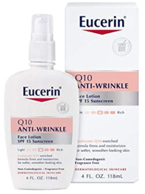 Eucerin Q10 Anti-Wrinkle Face Lotion with SPF 15