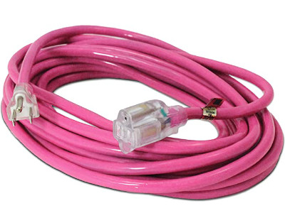 Heavy Duty Lighted Indoor-Outdoor Extension Cord